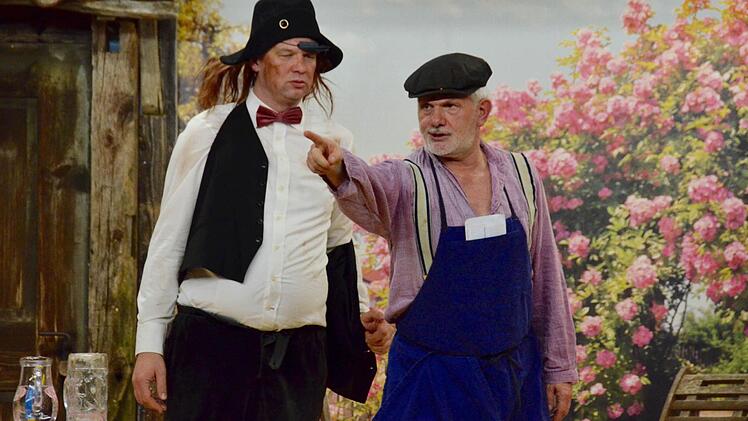 Der Theaterabend in Lauter bereitete dem Publikum viel Spaß. Foto: Kathrin Kupka-Hahn