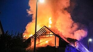 Brand in Frensdorf