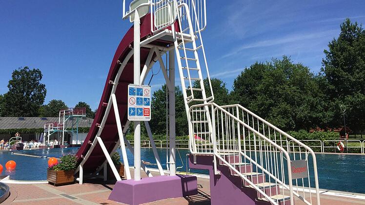 Auf der Speed-Rutsche hat es sich erstmal ausgerutscht. Foto: Jürgen Gärtner