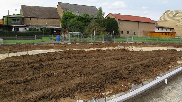 Hier entsteht der neue Stadtpark.Foto: Stadt Hallstadt