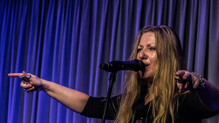 Beata Kossowska gastierte bei "Leise am Markt" in Coburg. Foto: Jochen Berger