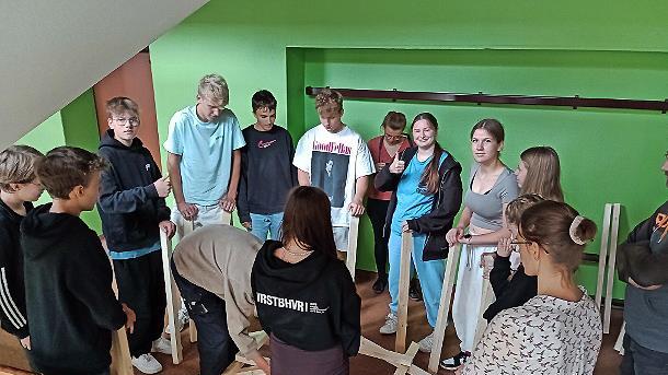 Besuch des Mathe-Labors