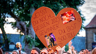 Klasse Konzert vor traumhafter Kulisse!