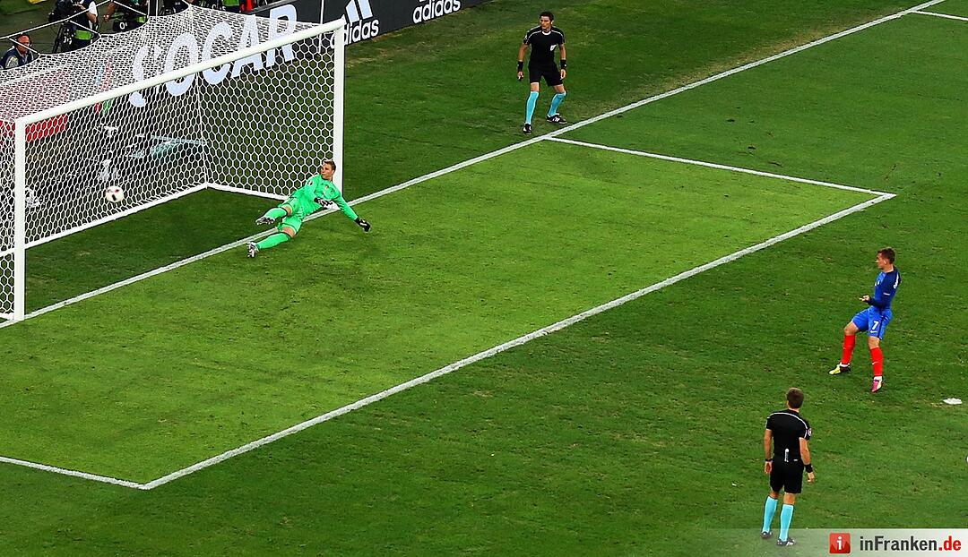 e bittere Niederlage der Deutschen