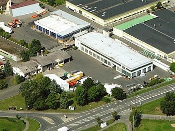 Der Betriebsstandort der Zanner Fahrzeugbau in Himmelkron. Foto: privat