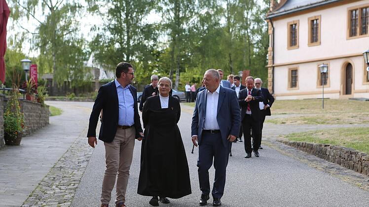 Rundgang durch Kloster Foto: Thomas Malz