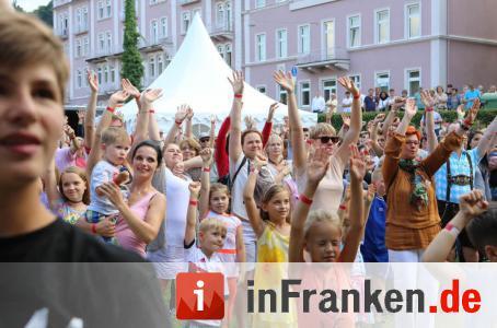 Die Stadtwette beim Rakoczy-Fest in Bad Kissingen