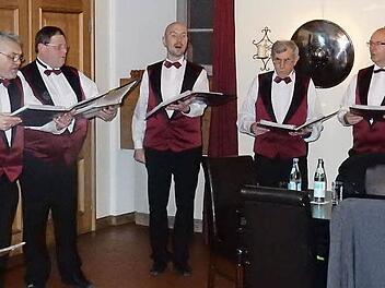 Die Gruppe "Belcanto vokale" Foto: Reinhard Löwisch
