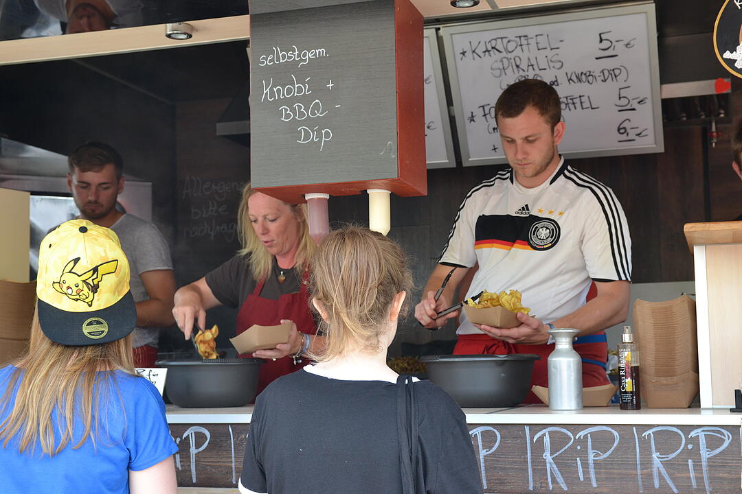 Das Essen bei Rock im Park 2018