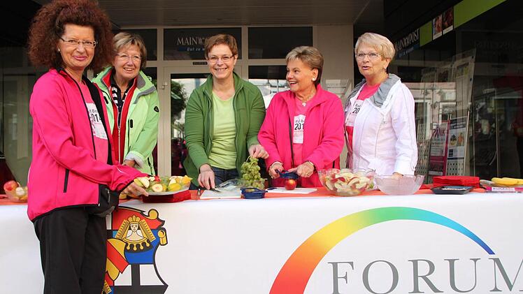 Vor einem Jahr brachte sich das Forum beim Pinklauf ein. Foto: Ulrike Müller
