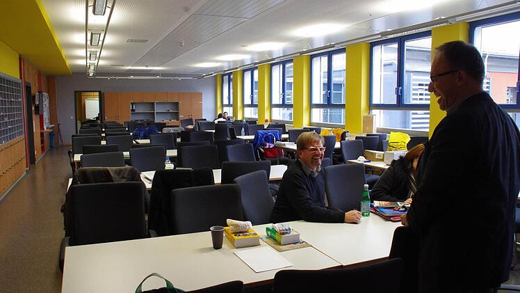 Das Lehrerzimmer. Foto: Marco Meißner