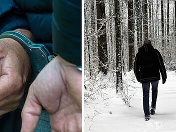 Erlangen: 88-Jähriger trifft im Wald auf mehrere Kinder - Polizei führt ihn anschließend mit Handschellen ab
