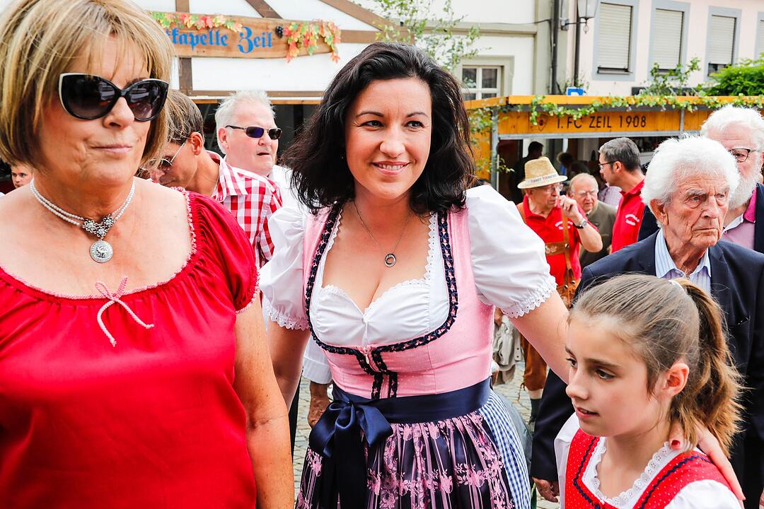 Weinfest-Eröffnung in Zeil am Main