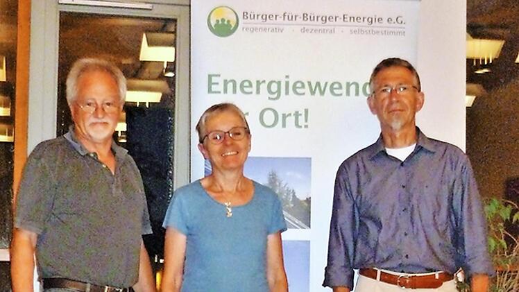 Der Vorstand (von links): Eugen Rittmeyer, Barbara Cunningham und Emmerich Huber  Foto: privat