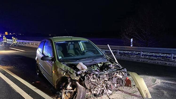 Unfall auf der B4 Neustadt bei Coburg