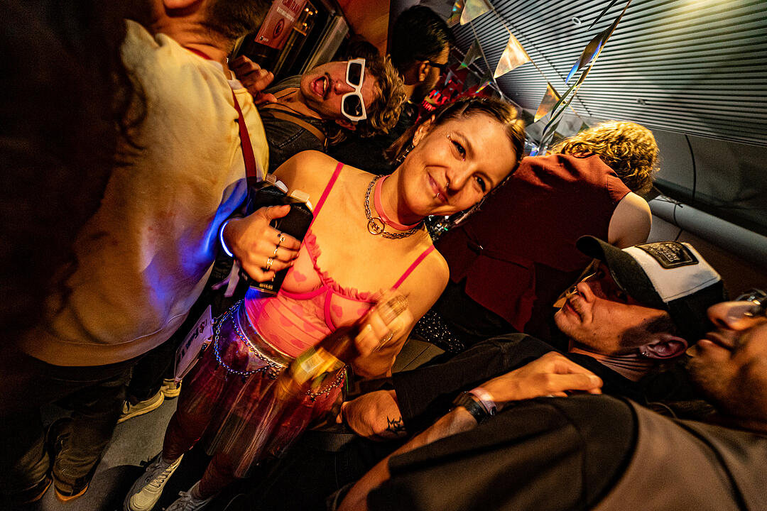 Die beste Party im Zug!