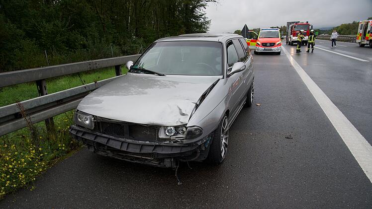 T&ouml;dlicher Motorradunfall auf der A73 bei Forchheim