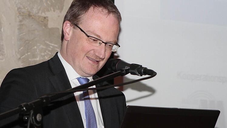 Lars P. Feld, einer der fünf Wirtschaftsweisen, referierte beim Neujahrsempfang. Foto: J. Nützel