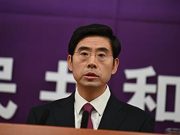 Sprecher von Chinas Handelsministerium He Yadong