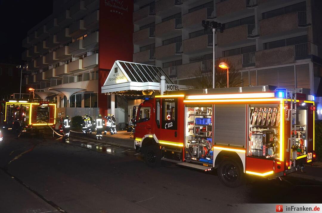 Hotelbrand in Bad Kissingen: 130 Gäste evakuiert