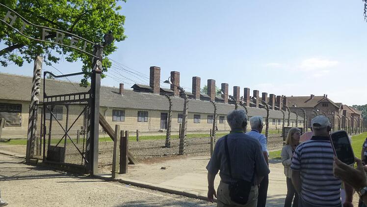 Bedrückend: die Anlage des Vernichtungslagers Auschwitz-Birkenau  Foto: Hans Franz