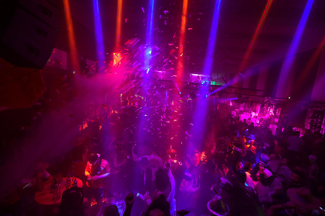 Beste Partystimmung in der Stadthalle