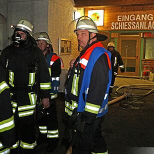 Bamberg: Schützenhaus brennt
