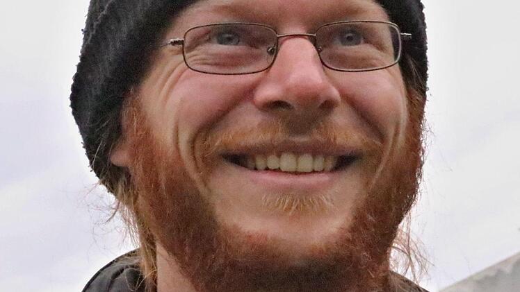 Sebastian (27)  aus Bamberg war erstaunt, "was die hier in Untermerzbach auf die Beine stellen". Foto: Helmut Will