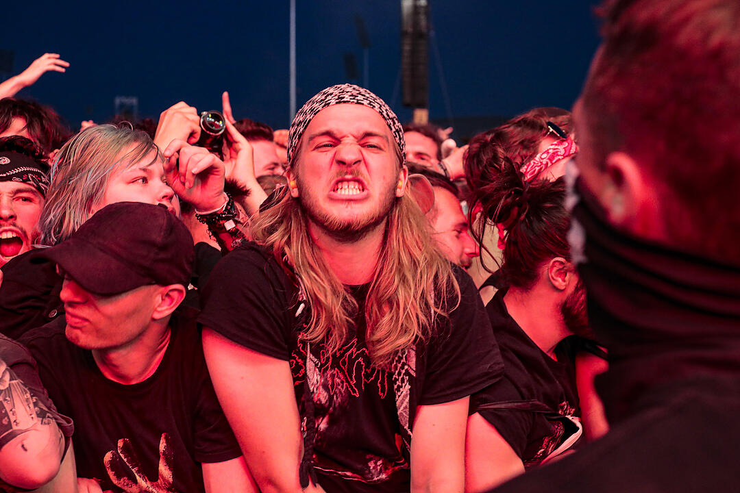 Der Headliner des Samstagabends: Slipknot rocken die Bühne bei RiP 2019