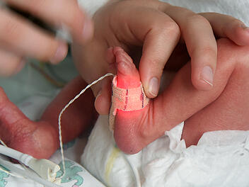 Frühchen, Baby,  Krankenhaus