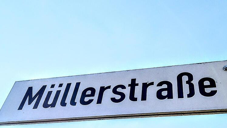 Die Müllerstraße in Neustadt erinnert an Ernst Müller.Foto: Jochen Berger