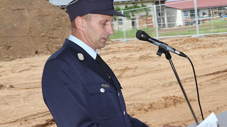 Kommandant Siegfried Iglhaut. Foto: Mathias Erlwein