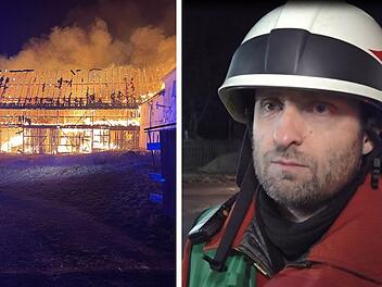 Selbitz: Flammeninferno in eng bebautem Dorf – Feuerwehr-Sprecher schildert Zitter-Momente