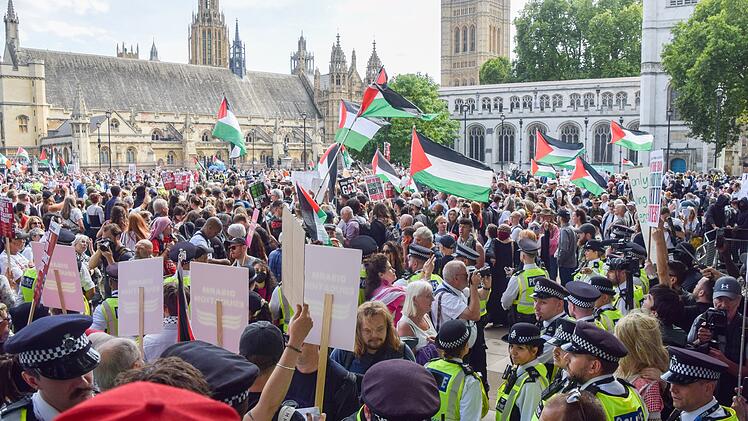 Nahostkonflikt - Protest in London