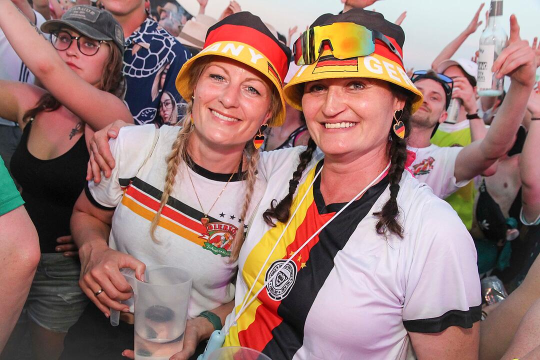 Es wurde ausgelassen gefeiert.
