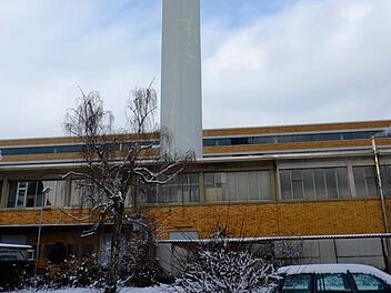 Das Heizhaus unterhalb des Quelle-Turms. Foto: Pelke