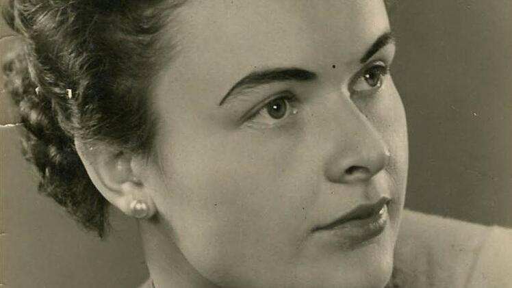 Margot Kräft in der Zeit der WM von 1954.