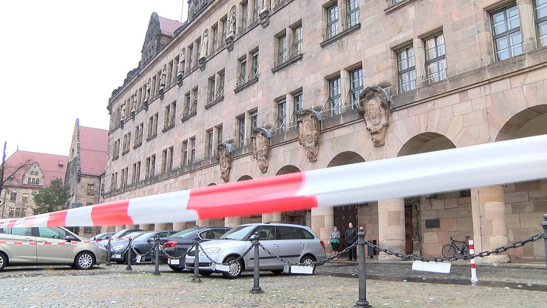 Bombenalarm am Nürnberger Landgericht