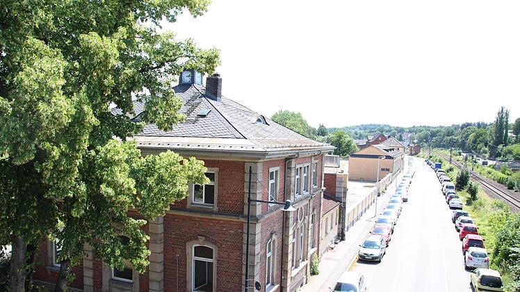 Blick in die Schlachthofstraße von oben. Foto: Saskia Nauer