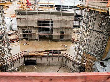Blick aus dem dritten Obergeschoss Richtung Bühne.Foto: Jochen Berger