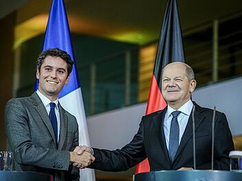 Olaf Scholz und Gabriel Attal