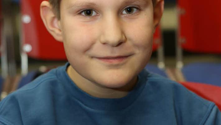 Simon (11) aus Obertrubach: "Ich find's gut, dass die Kinder-Uni heute in Forchheim ist, denn dann muss man nicht so weit fahren und kann sich trotzdem weiterfahren. Interessant fand ich, wie eine Suchmaschine arbeitet, dass da große Server dazugehören. Ich fand die Tipps gut, wie man gezielt was im Internet suchen kann." Foto Barbara Herbst