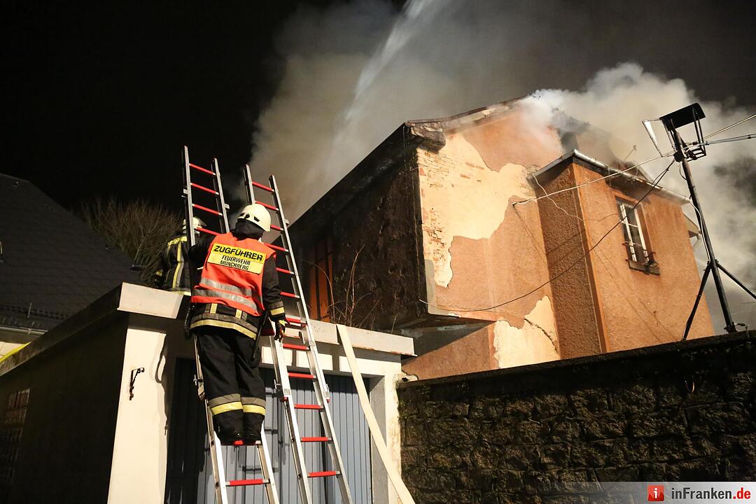 Grossbrand im ehemaligen Kinosaal in Kirchenlamitz