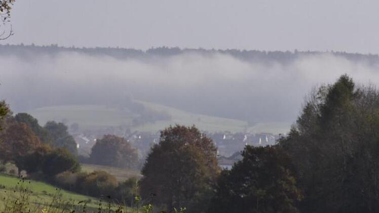 Reckendorf im Nebelschleier. Foto: inFrankenPix-Nutzer "HG&ouml;tz"