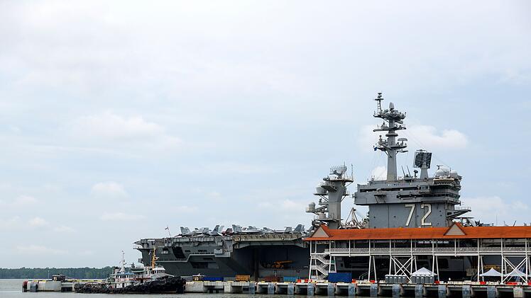 US-Flugzeugtr&auml;ger &laquo;Abraham Lincoln&raquo; in Malaysia