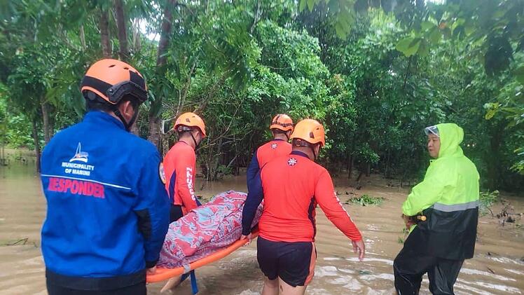 Unwetter auf den Philippinen