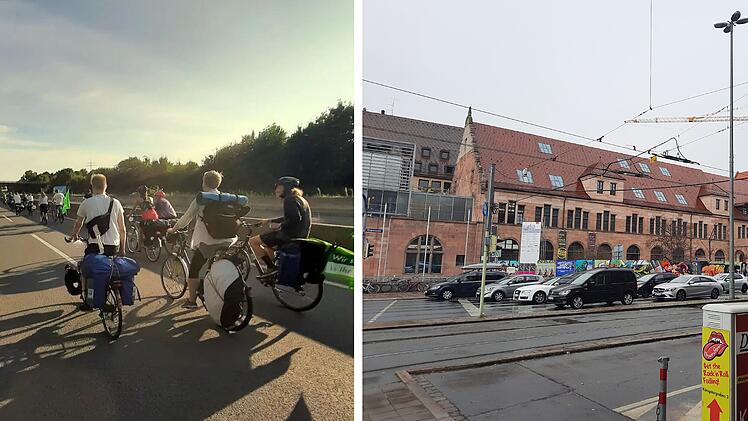 Nürnberg: Erneutes Verkehrschaos wegen Radprotest droht