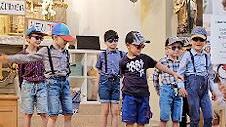 Viel Beifall gab es f&uuml;r die Auff&uuml;hrungen der Kinder.