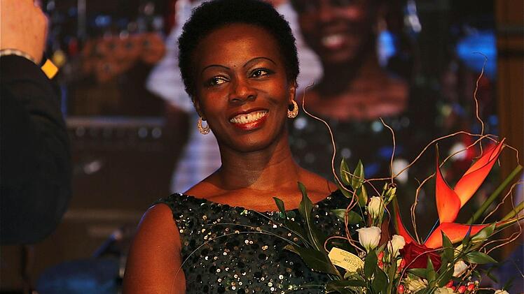 Sängerin Bwalya.  Foto: Gerd Schaar