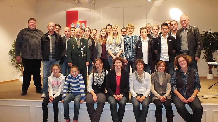 Zahlreiche Sportler wurden in Münnerstadt geehrt.